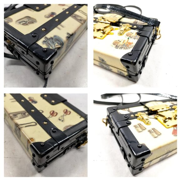 Louis Vuitton LV Shoulder Bag Petite Mar white Vernis mon-1172-091825 - Picture 8 of 16